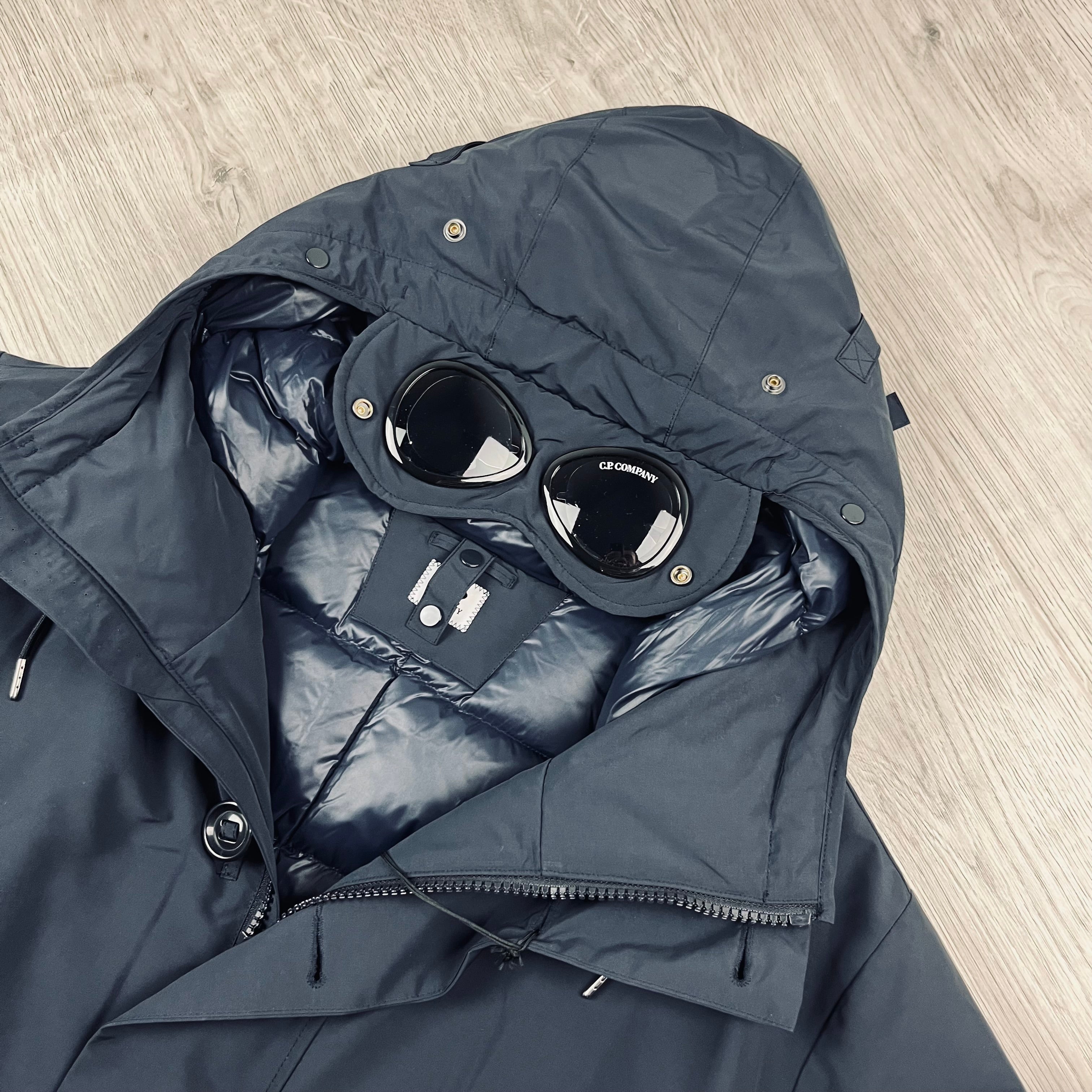 CP Company Micro-M Goggle Jacket - Navy Ironleague