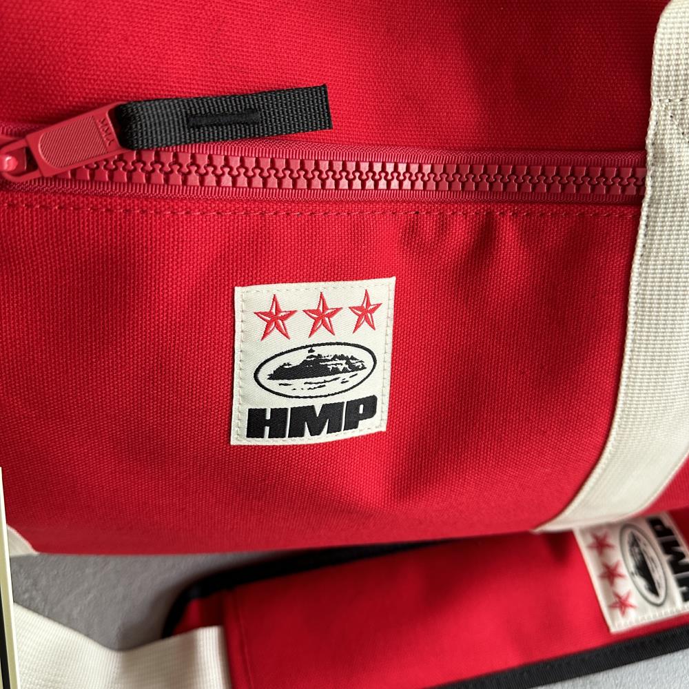 Corteiz Hmp Alcatraz Duffle Bag - Red Ironleague