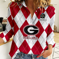 LIMITED DROP NCAA CWS23 GEB GE BULLGOGS WOMEN CASUAL SHIRT FOR FAN
