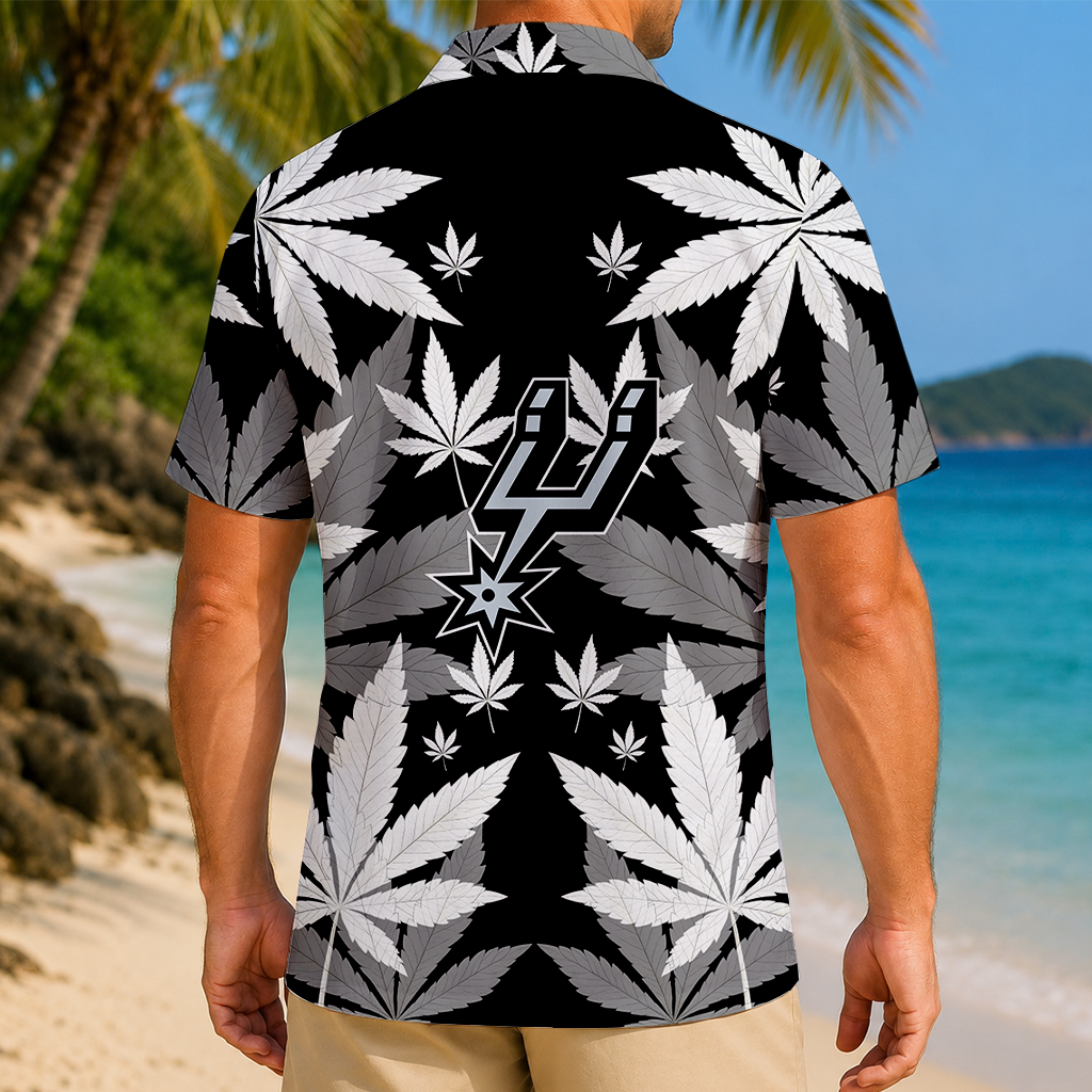 FINAL SALE - NEW CUSTOMIZED NBA23 SAS SAN ANTONIO SPURS UNISEX HAWAIIAN SHIRT