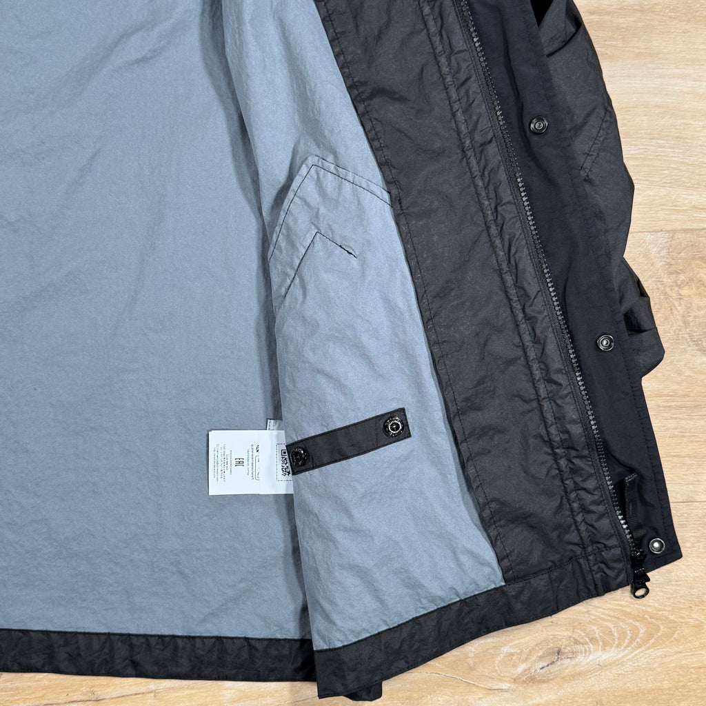 Stone Island Membrana 3L TC Jacket in Black Ironleague