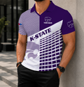 VIRAL EDITION - NEW CUSTOMIZED NCAA FBS24 KSW KANSAS STATE WILDCATS POLO SHIRT