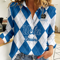 LIMITED DROP NCAA CWS24 UCB UCLA BRUINS WOMEN CASUAL SHIRT FOR FAN