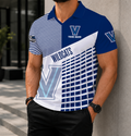 VIRAL EDITION - NEW CUSTOMIZED NCAA MAM24 VIW VILLANOVA WILDCATS POLO SHIRT