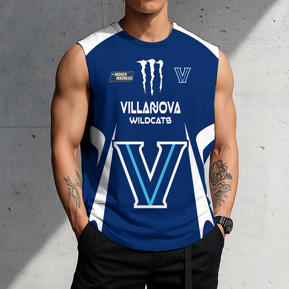3D PRINT TEE NCAA MAM24 VIW VI WILDCATS MEN'S GYM SHIRT