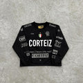 Corteiz Sponsor Pullover - Black Ironleague