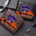LIMITED EDITION FBS NCAA24 KSW KS WILDCATS LEATHER WALLET