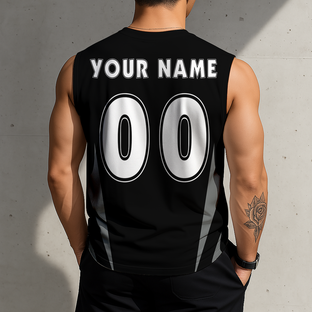 FINAL SALE - NEW CUSTOMIZED NBA25 BNE BROOKLYN NETS MEN'S GYM SHIRT