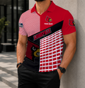 VIRAL EDITION - NEW CUSTOMIZED NCAA MAM25 ULC LOUISVILLE CARDINALS POLO SHIRT