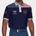 LIMITED EDITION - NEW CUSTOMIZED NFL26 CCB CHICAGO BEARS POLO SHIRT