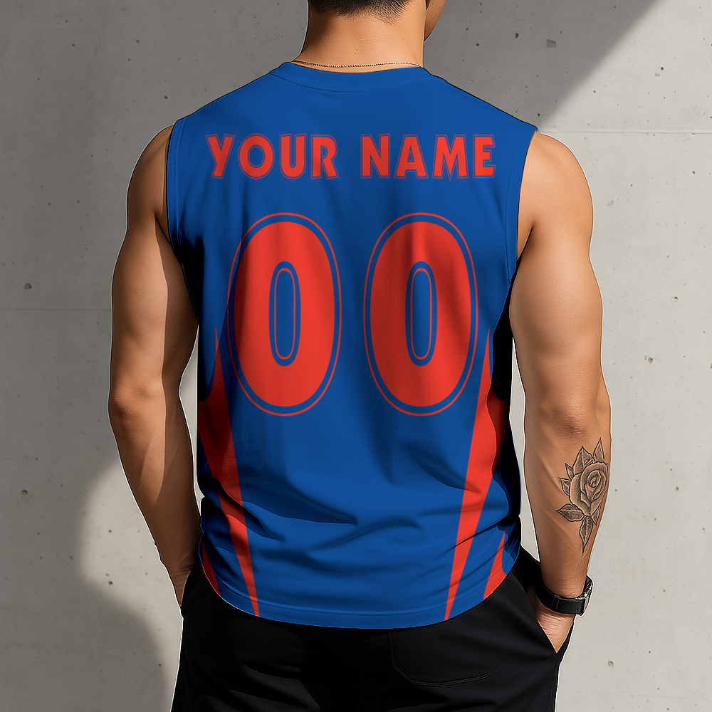 FINAL SALE - NEW CUSTOMIZED NBA26 P76 PHILADELPHIA 76ERS MEN'S GYM SHIRT