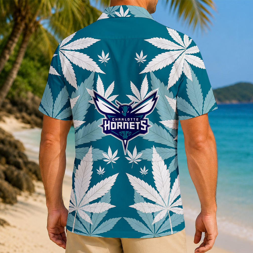 FINAL SALE - NEW CUSTOMIZED NBA27 CHO CHARLOTTE HORNETS UNISEX HAWAIIAN SHIRT
