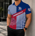 VIRAL EDITION - NEW CUSTOMIZED NCAA MAM27 GOB GONZAGA BULLDOGS POLO SHIRT