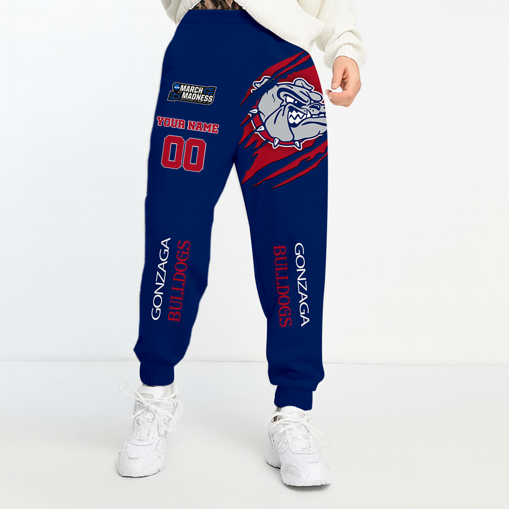 LIMITED DROP  NCAA MAM27 GOB GO BULLDOGS UNISEX LONG PANTS