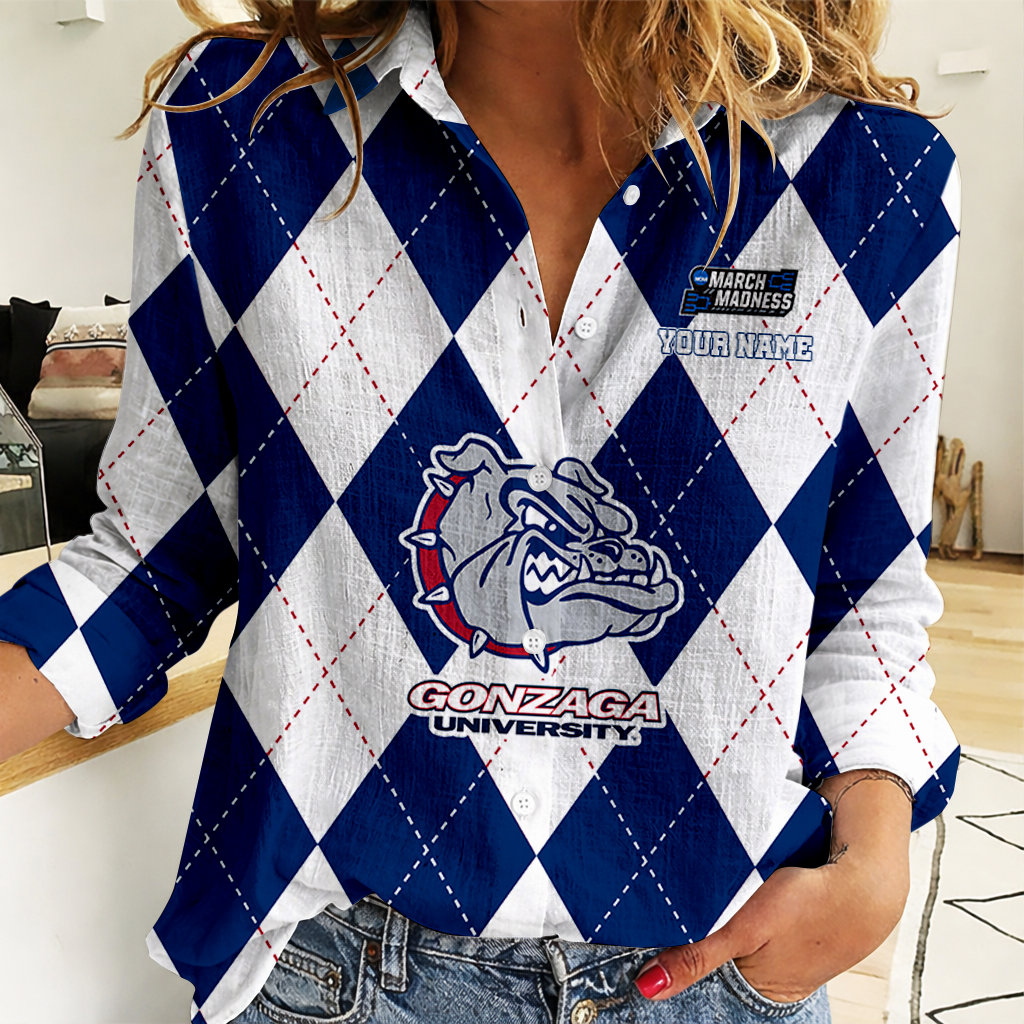 LIMITED DROP  NCAA MAM27 GOB GO BULLDOGS WOMEN CASUAL SHIRT FOR FAN