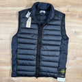 Stone Island Nylon Down-TC Vest in Navy Ironleague
