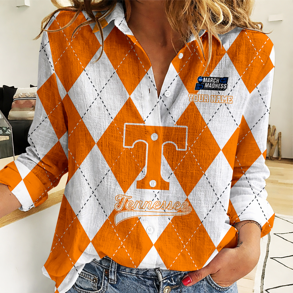 LIMITED DROP  NCAA MAM28 TNV TN VOLUNTEERS WOMEN CASUAL SHIRT FOR FAN