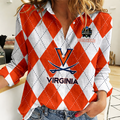 LIMITED DROP NCAA CWS28 VIC VI CAVALIERS WOMEN CASUAL SHIRT FOR FAN