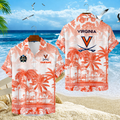 LIMITED EDITION - NEW CUSTOMIZED CWS28 VIC VIRGINIA CAVALIERS UNISEX HAWAIIAN SHIRT