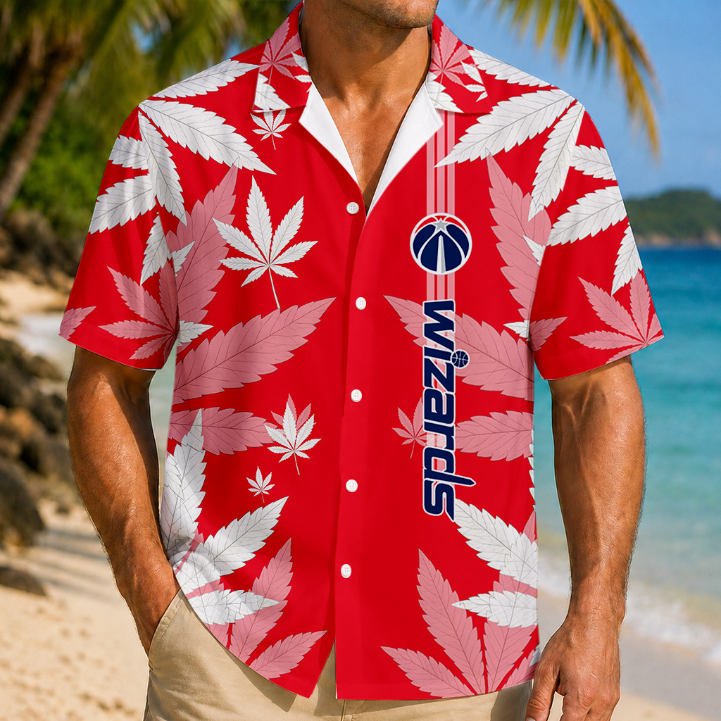 FINAL SALE - NEW CUSTOMIZED NBA28 WWI WASHINGTON WIZARDS UNISEX HAWAIIAN SHIRT