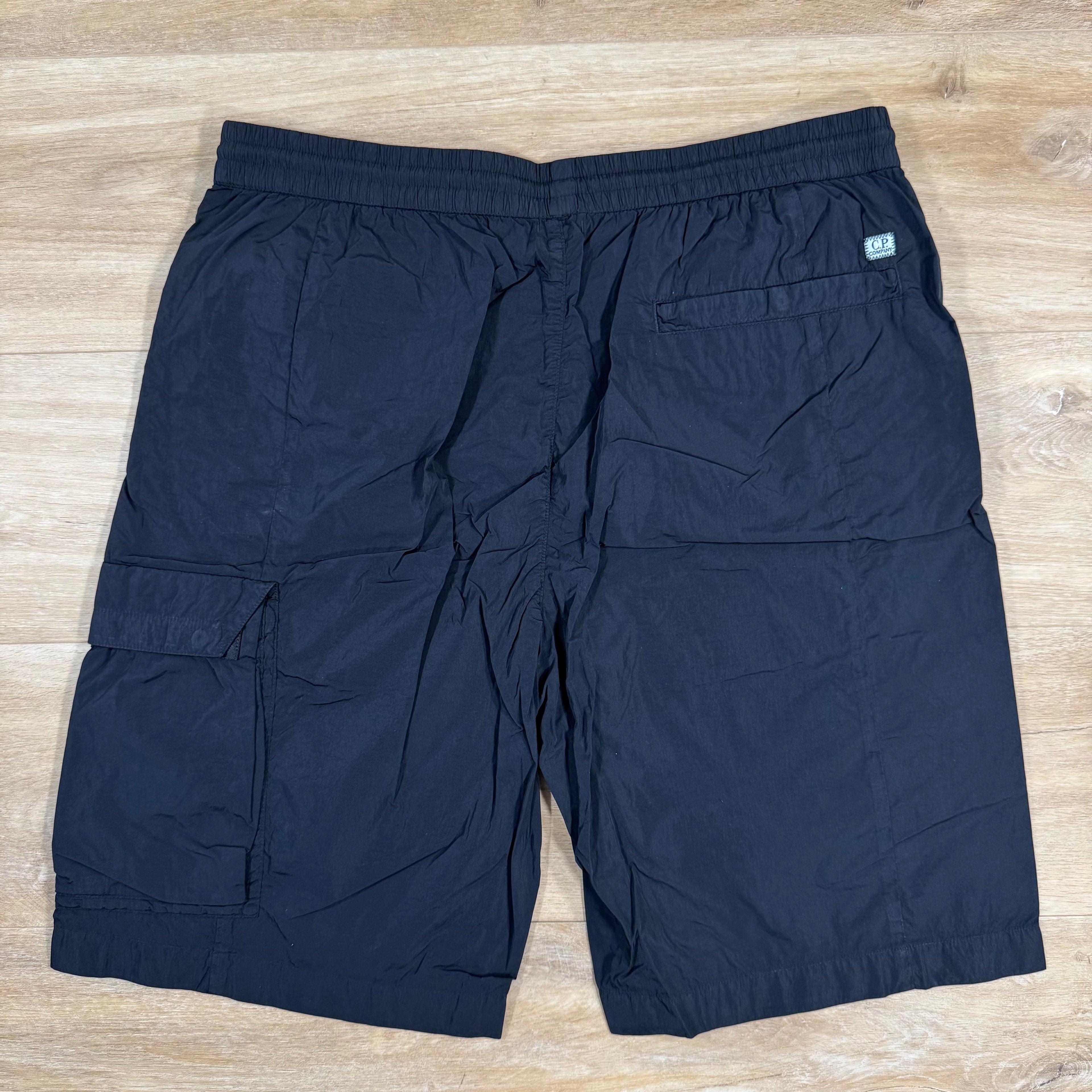 CP Company Chrome-R Cargo Shorts in Navy Ironleague