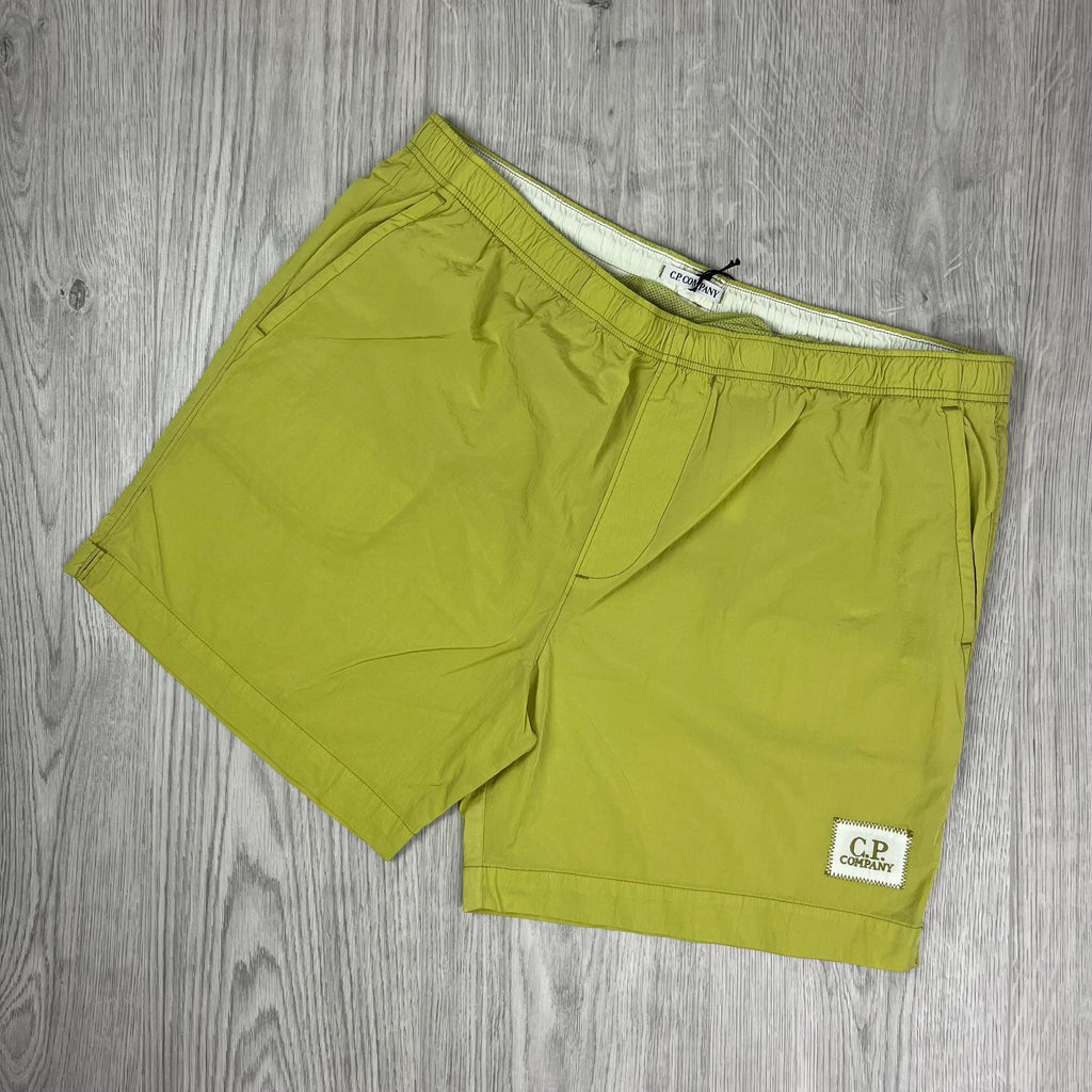 CP Company Chrome Swim Shorts - Cress Green Ironleague