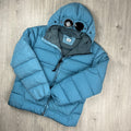 CP Company Chrome Goggle Jacket - Aegean Blue Ironleague