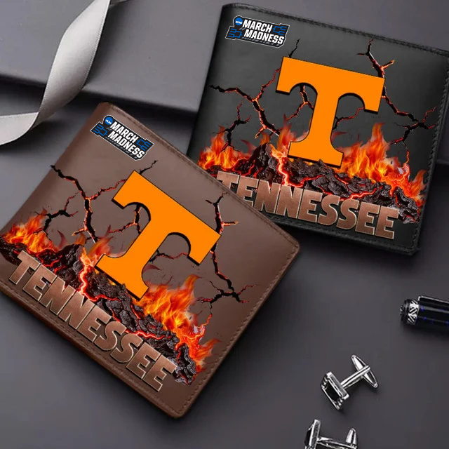 LIMITED EDITION MAM NCAA28 TNV TN VOLUNTEERS LEATHER WALLET