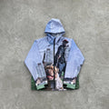 Corteiz Endz Shell Jacket - Blue Ironleague