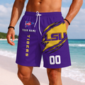 LIMITED DROP NCAA FBS29 LST LSU TIGERS SHORT PANTS