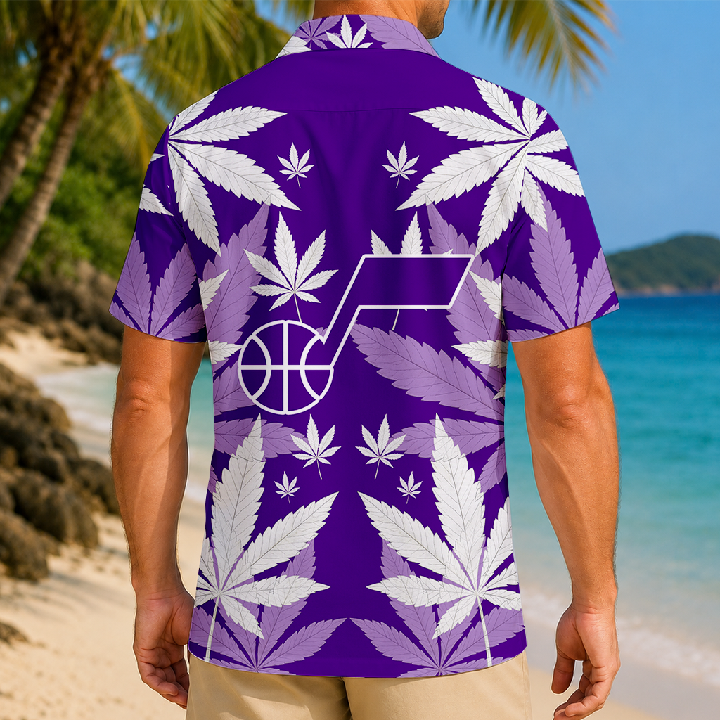 FINAL SALE - NEW CUSTOMIZED NBA29 UJZ UTAH JAZZ UNISEX HAWAIIAN SHIRT