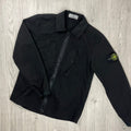 Stone Island Zip Overshirt - Black Ironleague