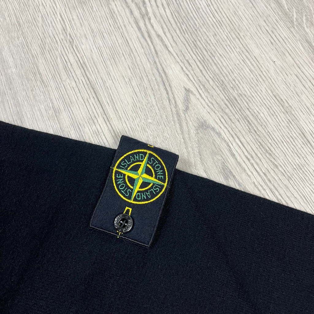 Stone Island Knit Zip Fleece - Black Ironleague