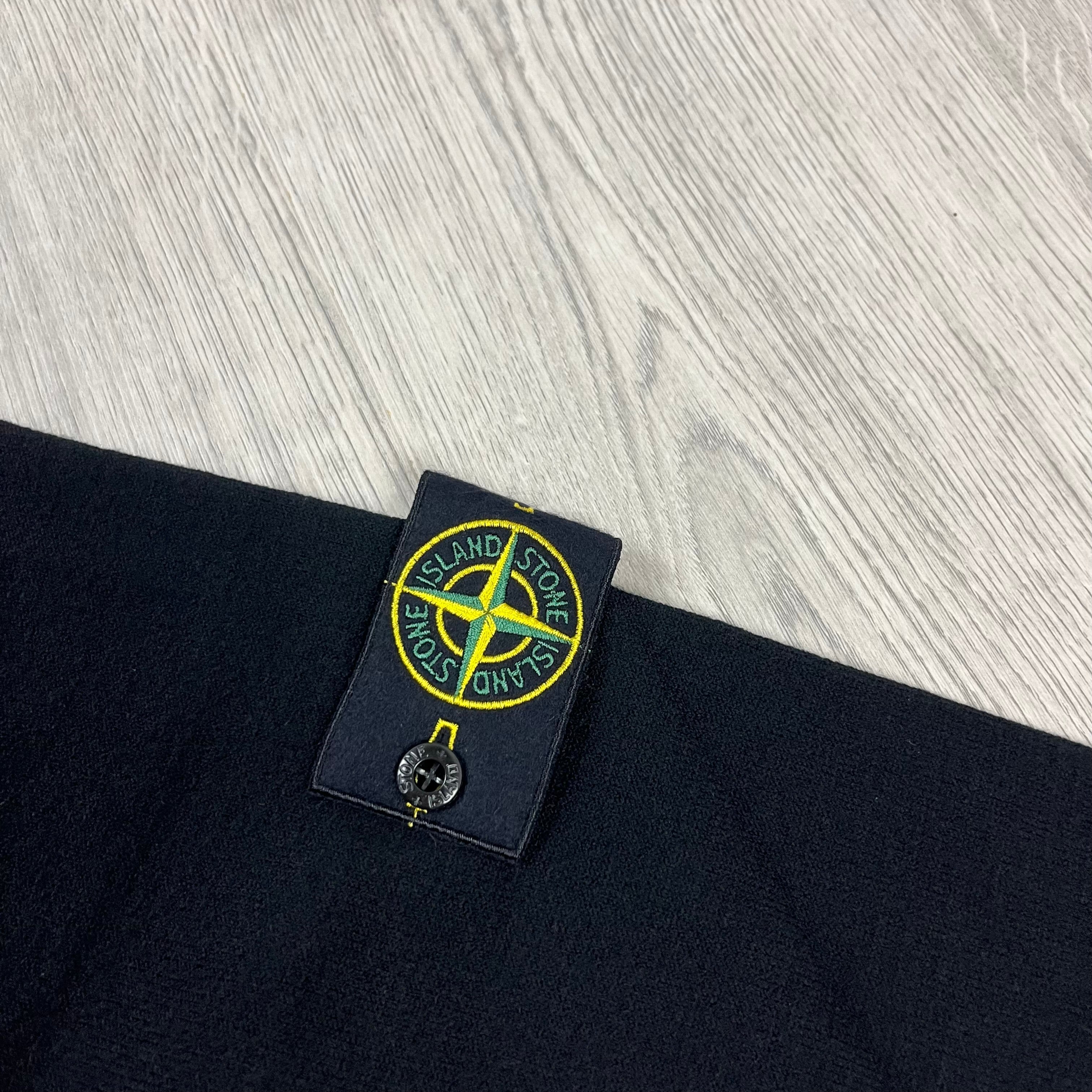 Stone Island Knit Zip Fleece - Black Ironleague