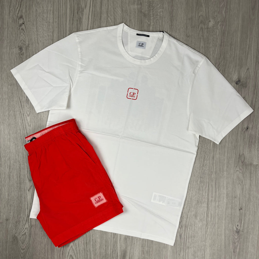 CP Company Holiday Set - White/Poinciana Ironleague