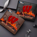 LIMITED EDITION MAM NCAA29 WSB WS BADGERS LEATHER WALLET