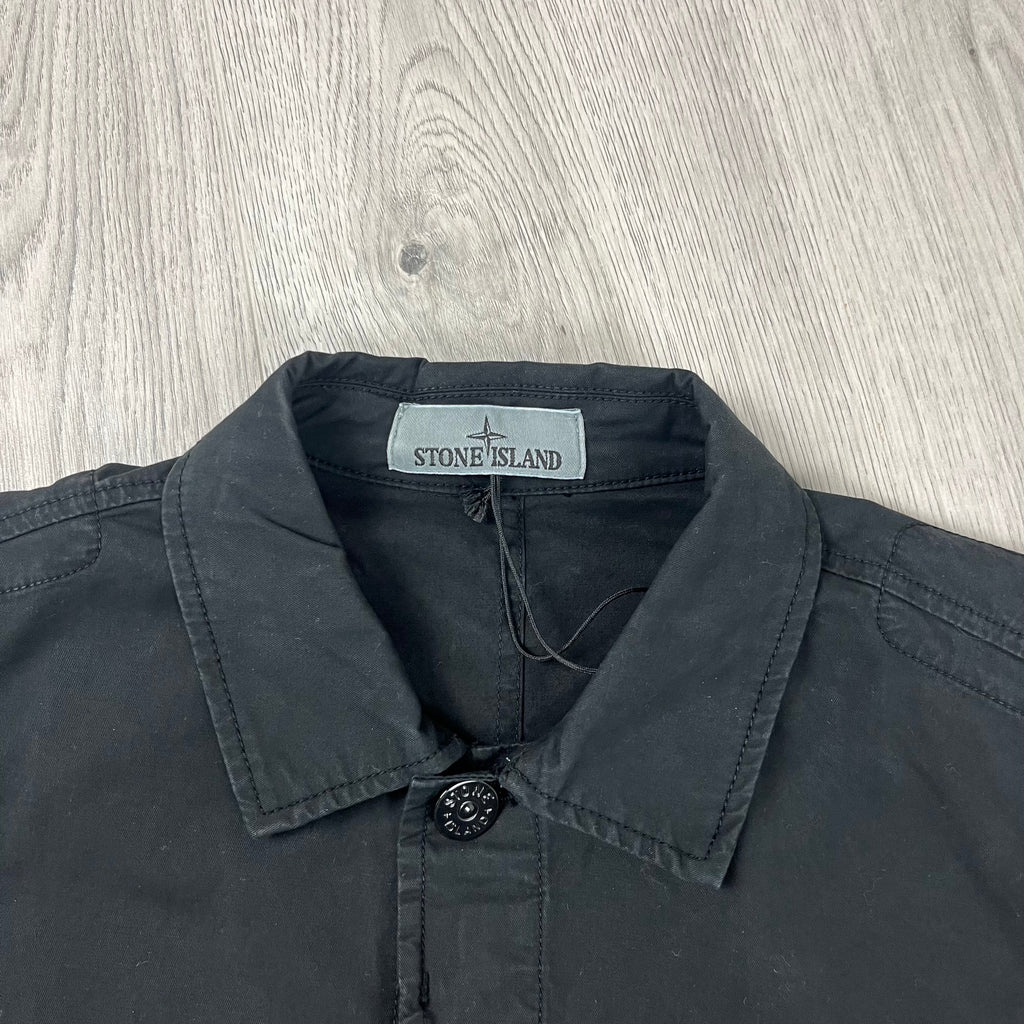 Stone Island Overshirt - Black Ironleague