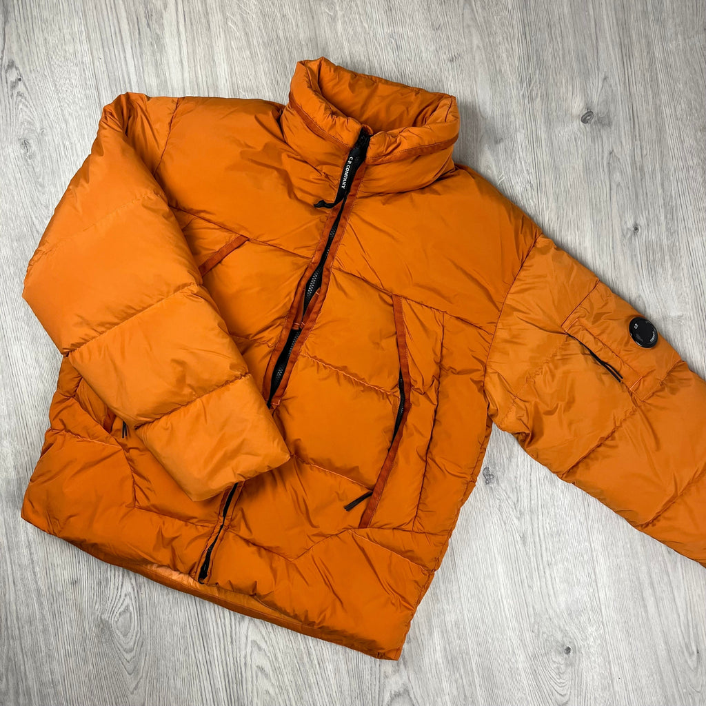 CP Company Nycra-R Down Jacket - Russet Orange Ironleague