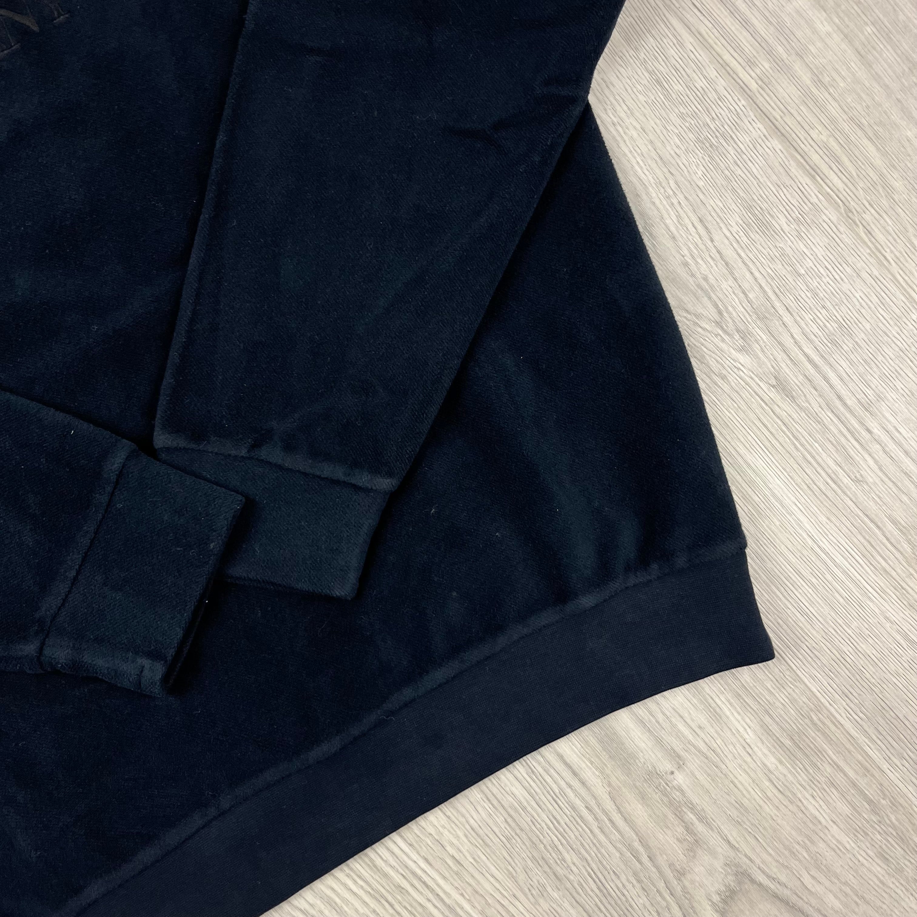 CP Company Roll Neck Sweatshirt - Navy Ironleague