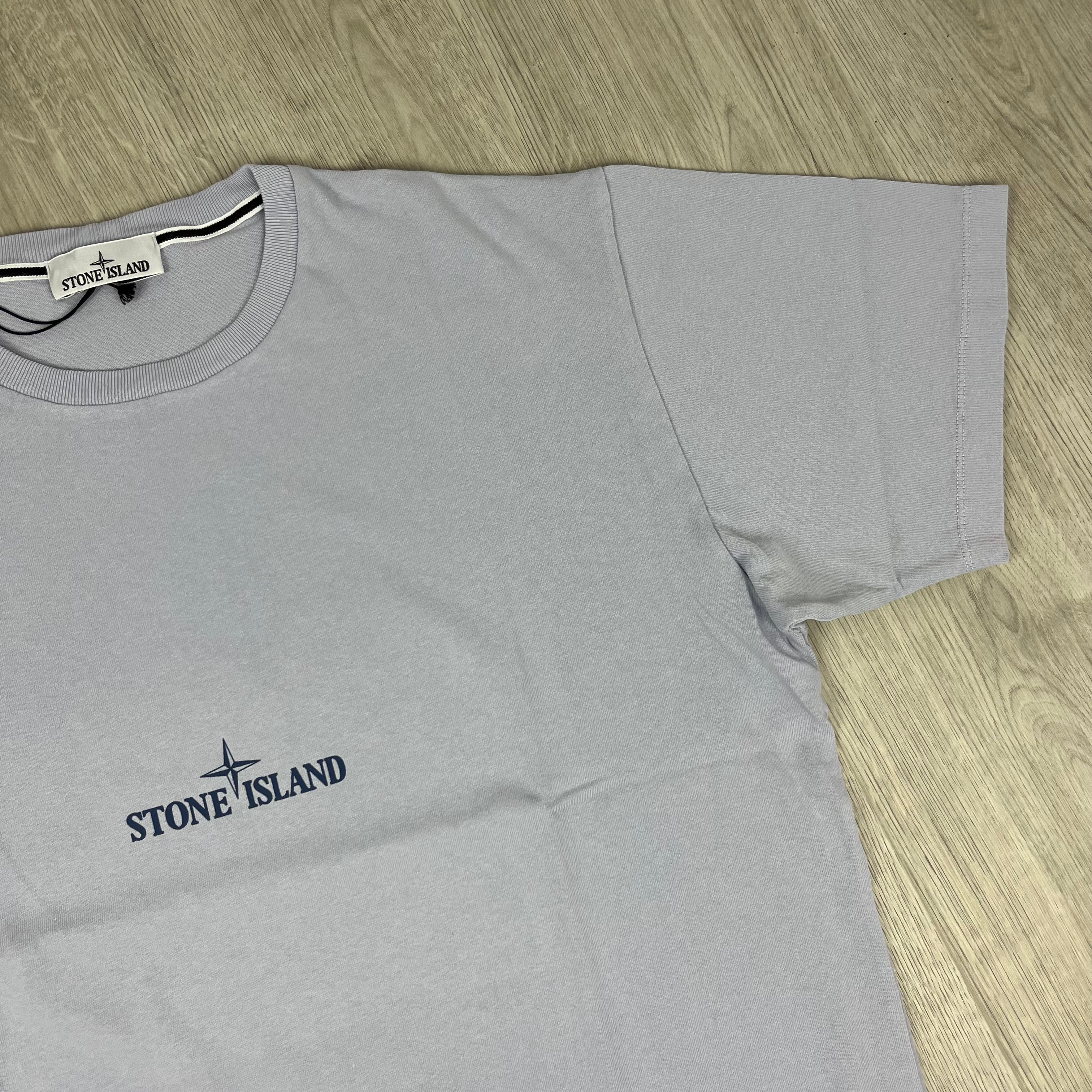 Stone Island Construction T-Shirt - Lilac Ironleague