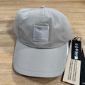 Stone Island Weatherproof Cotton Canvas Ghost Cap in Dust Grey Ironleague