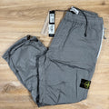 Stone Island Nylon Metal Pants in Pearl Grey with Nylon Mesh Lining Ironleague