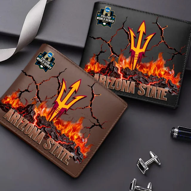 LIMITED EDITION CWS NCAA02 ASS AS SUN DEVILS LEATHER WALLET