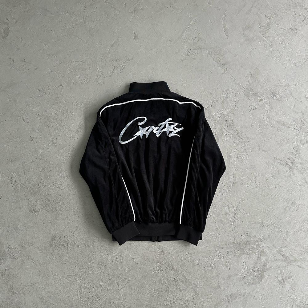 Corteiz Velour Set - Black Ironleague