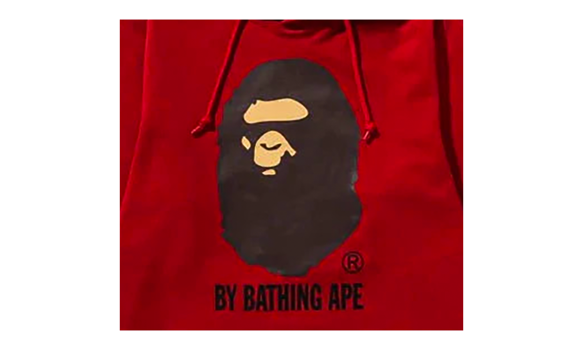 BAPE By Bathing Ape Relaxed Pullover Hoodie Red 0ZXSWM1140X1I RED