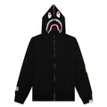 A BATHING APE 2nd Shark Full Zip Hoodie - Black