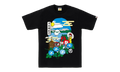 BAPE Japan Culture Ape Head Tee Black 1L72 110 021 BLK