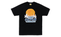 BAPE Japan Silhouette Tee Black 1J22 110 077 BLACK