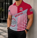VIRAL EDITION - NEW CUSTOMIZED NCAA MAM30 OSB OHIO STATE BUCKEYES POLO SHIRT