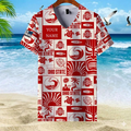LIMITED EDITION - NEW CUSTOMIZED NCAA MAM30 OSB OS BUCKEYES V-NECK FEMALE SHIRT